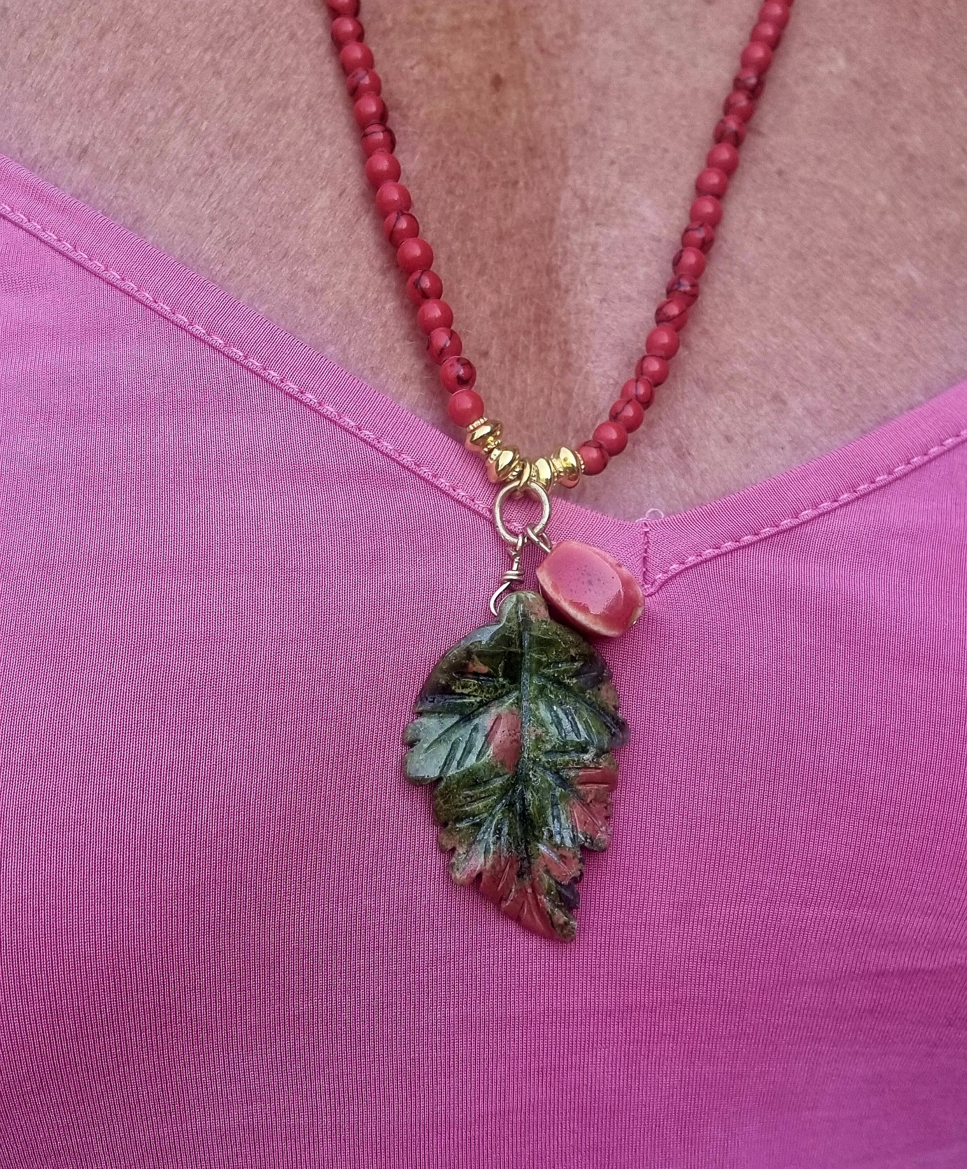 Collier "Sève Ecarlate" https://www.b-tao.be/