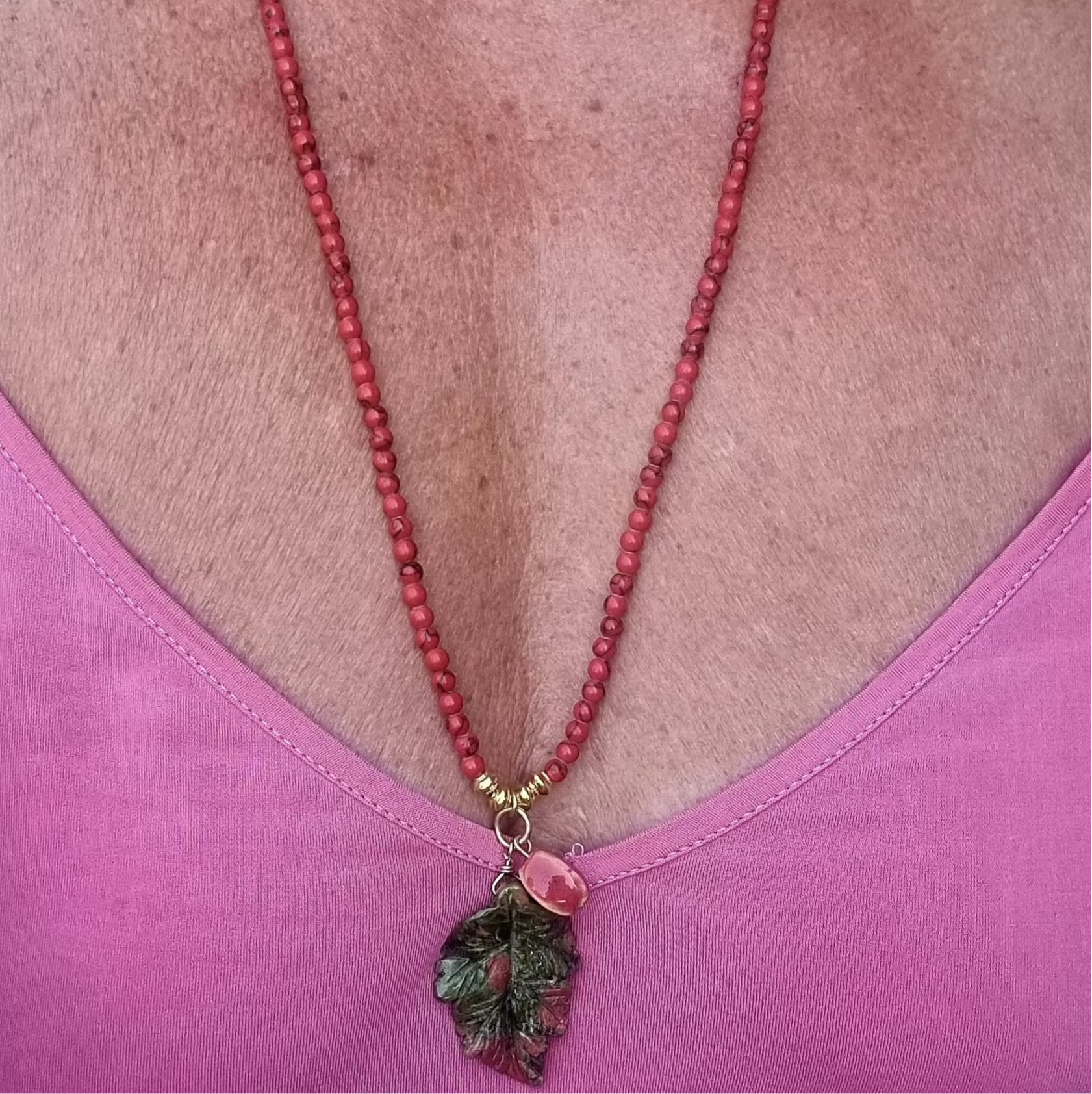 Collier "Sève Ecarlate" https://www.b-tao.be/