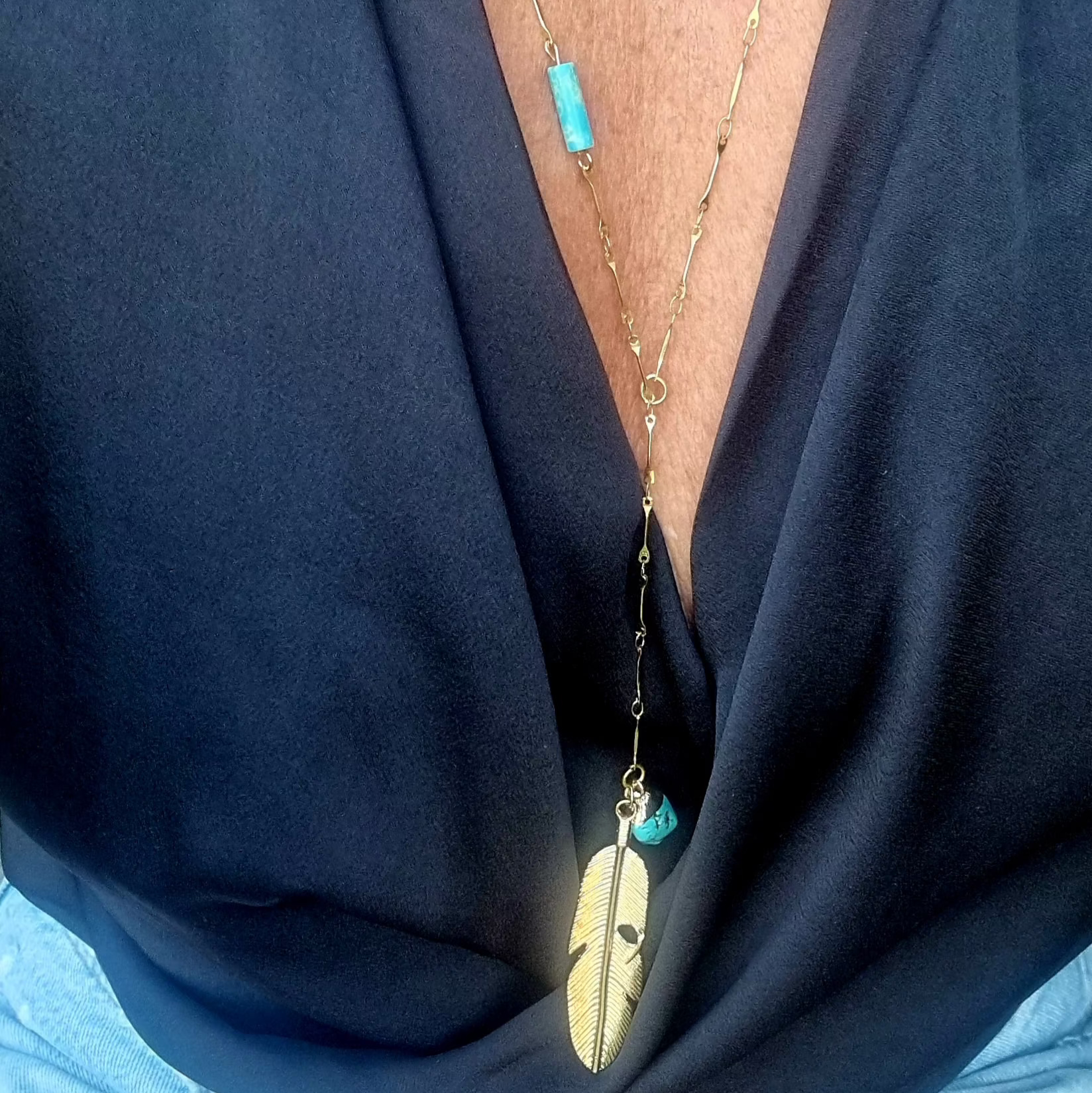 collier "Plume d'Azur" https://www.b-tao.be/