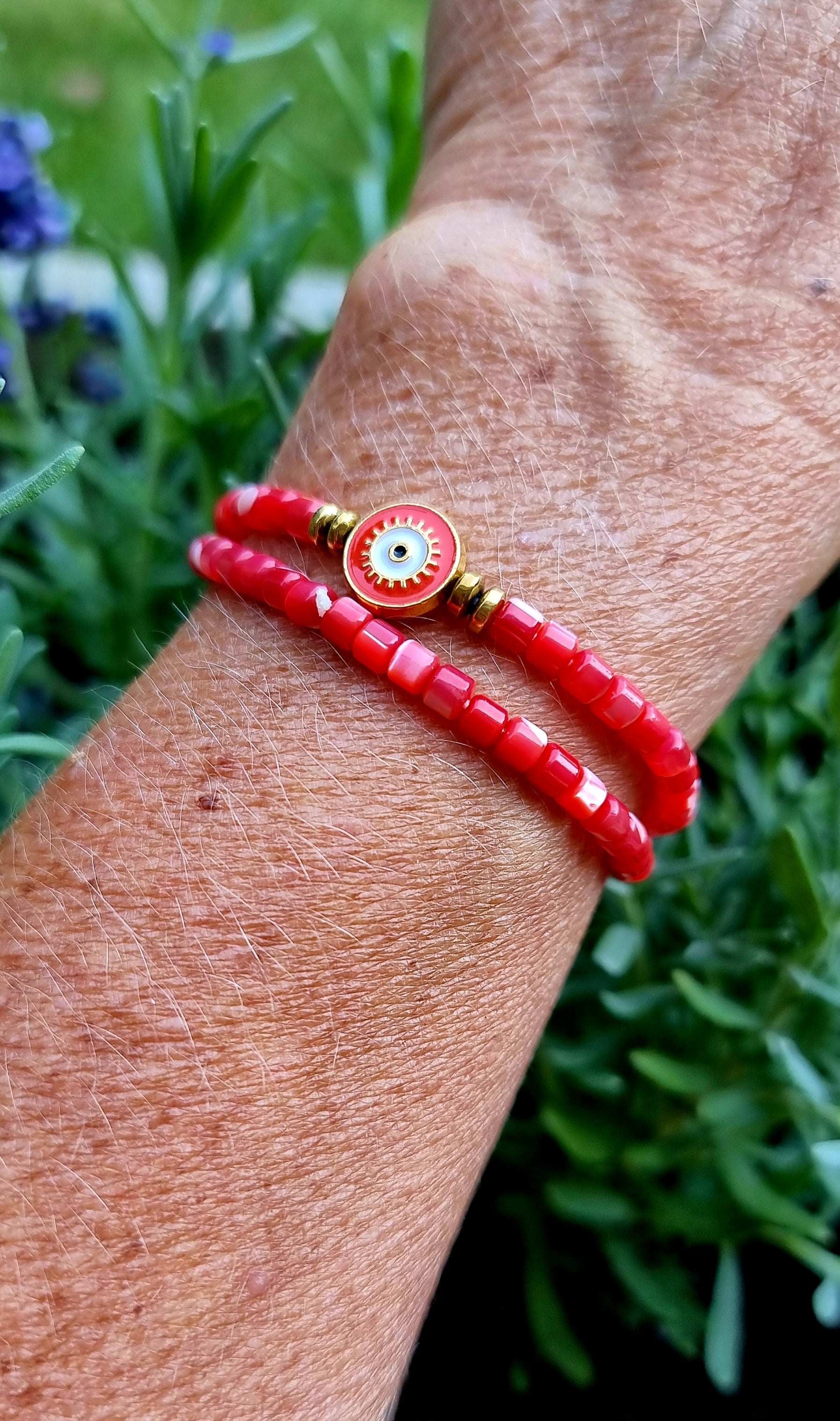 Bracelet "Cercle écarlate" https://www.b-tao.be/