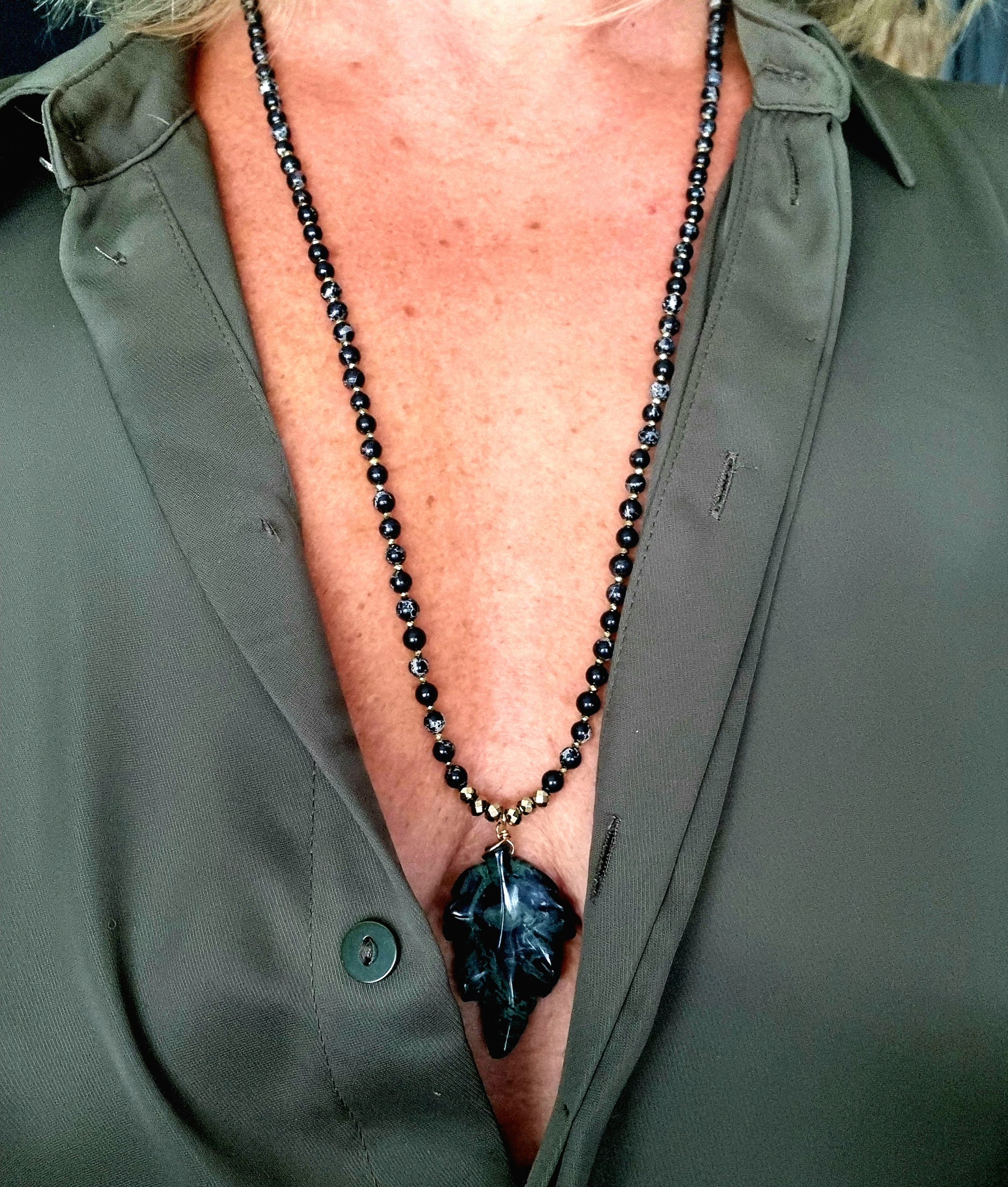 collier " Âme Tribale " https://www.b-tao.be/