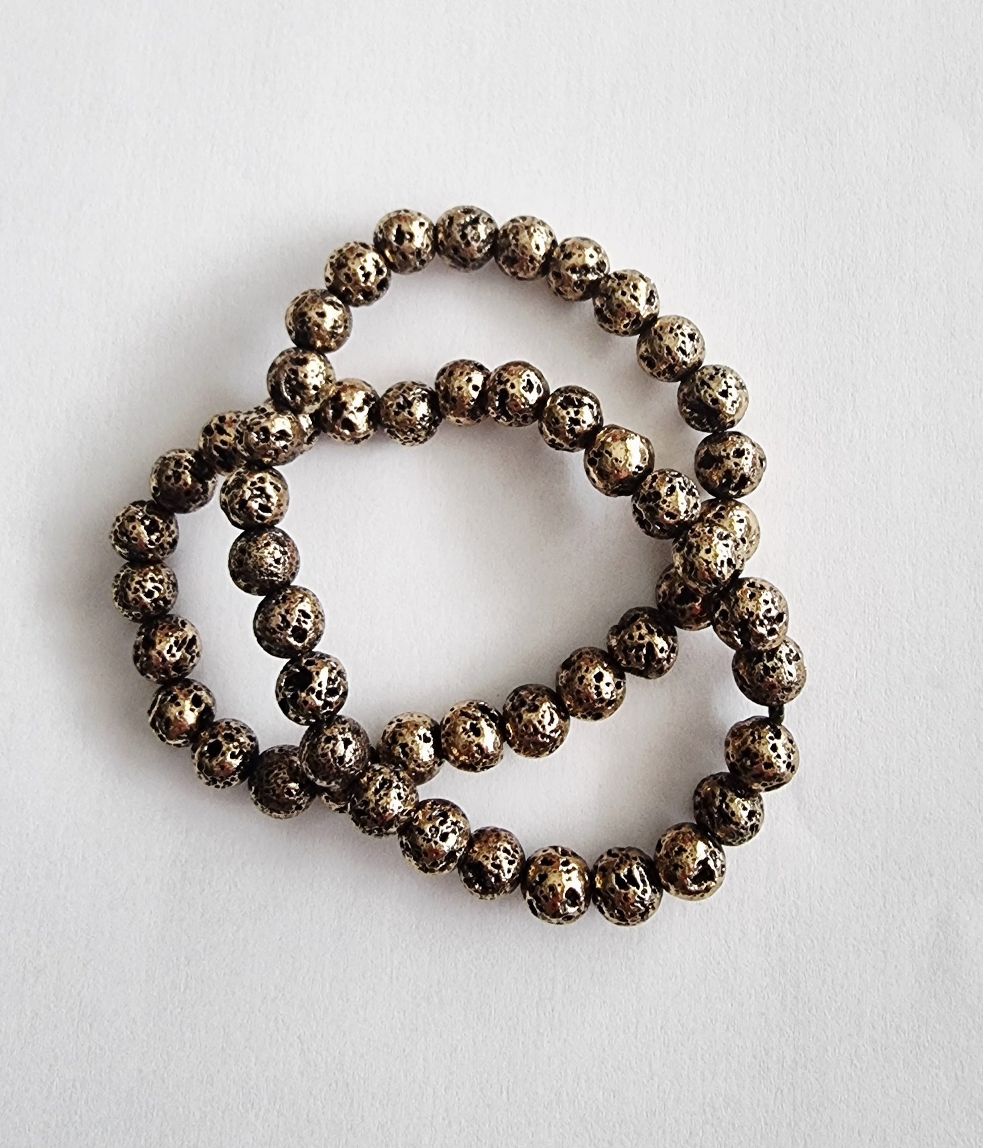 bracelet double tour "Volcan d'Or" https://www.b-tao.be/